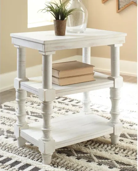 Dannerville Accent Table in Antique White by Ashley Express