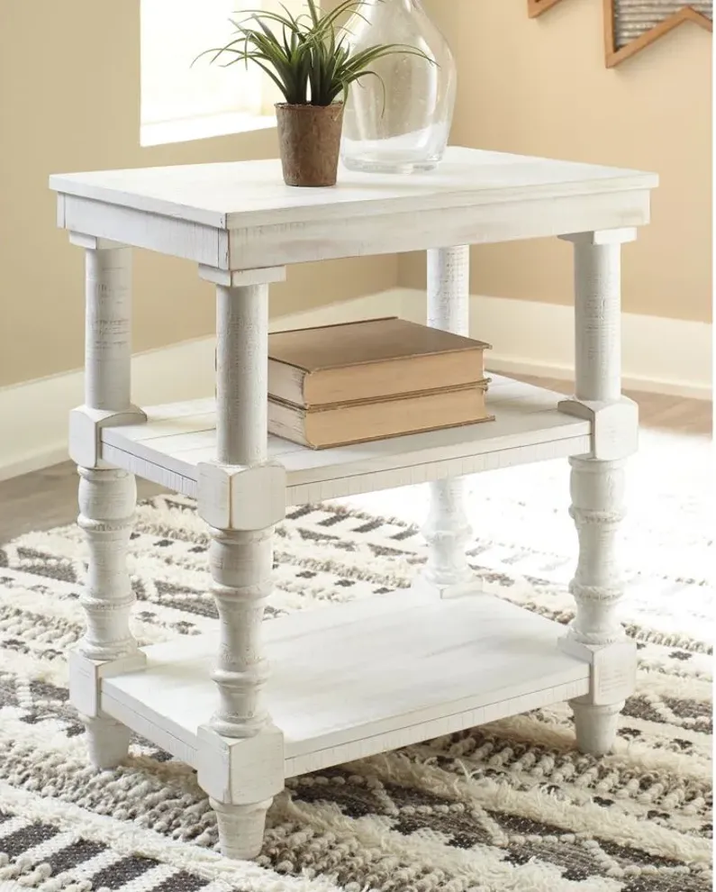 Dannerville Accent Table in Antique White by Ashley Express