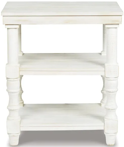 Dannerville Accent Table in Antique White by Ashley Express