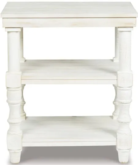 Dannerville Accent Table in Antique White by Ashley Express