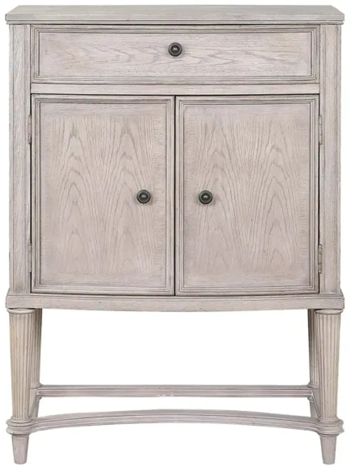 Wynsor Wine Cabinet in Antique Champagne by Acme Furniture Industry