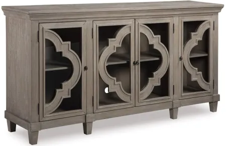 Fossil Ridge Accent Cabinet in Gray by Ashley Furniture