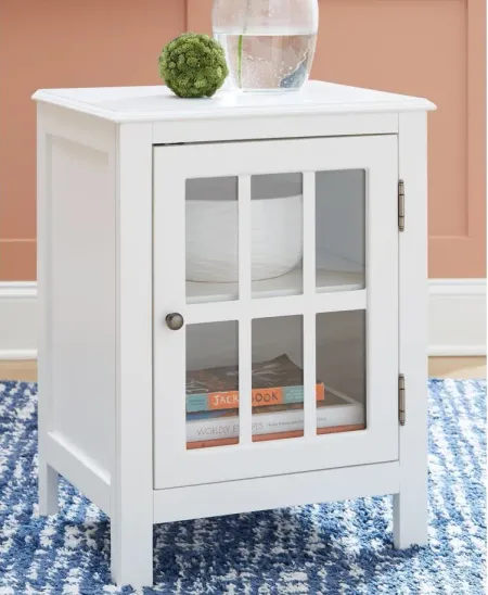 Opelton Accent Cabinet in White by Ashley Express