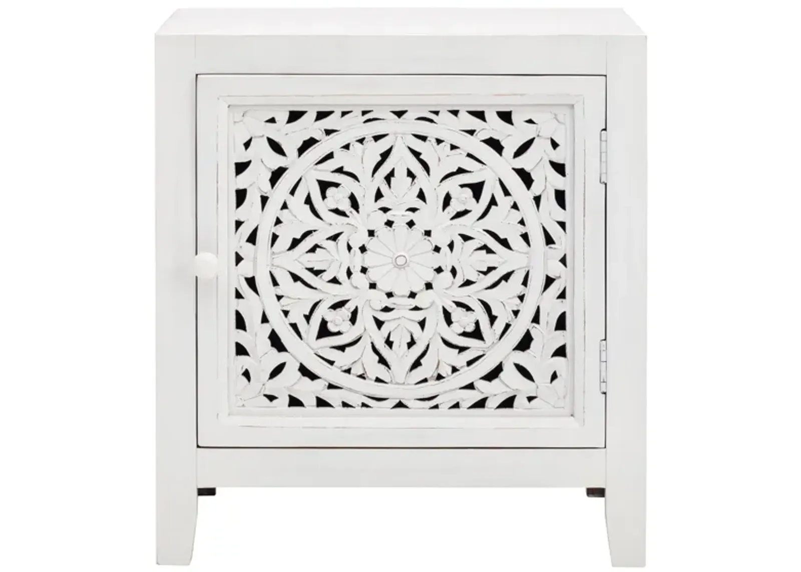 Fleur Accent Cabinet in Antique White by Ashley Furniture