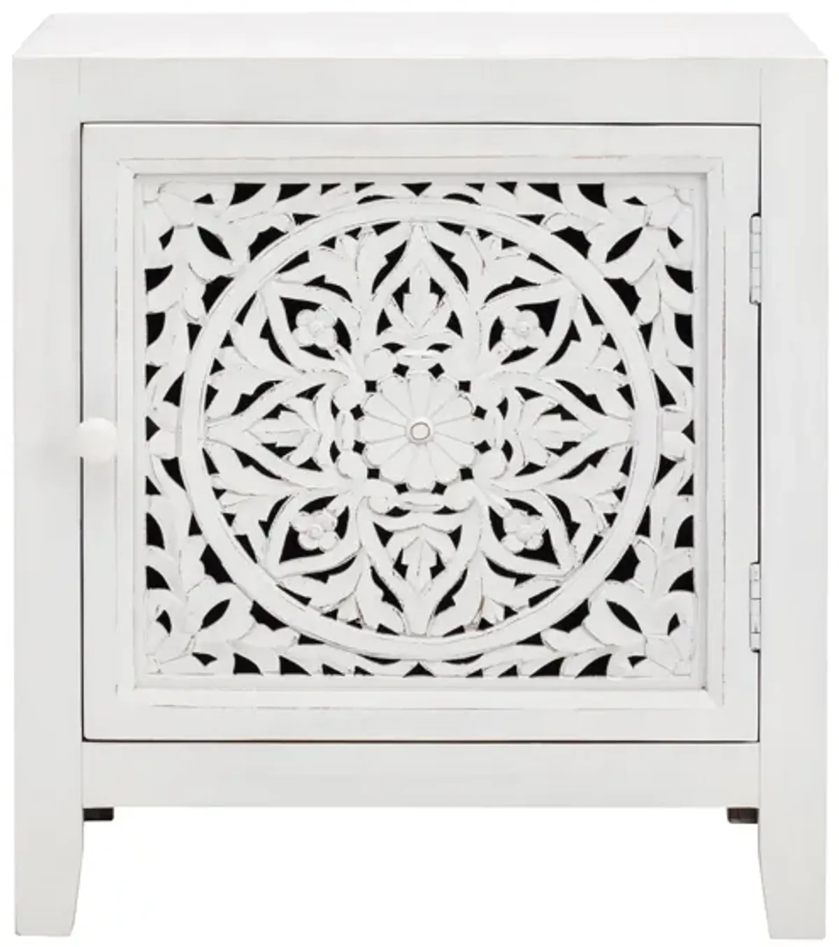 Fleur Accent Cabinet in Antique White by Ashley Furniture