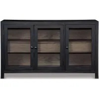 Lenston Accent Cabinet in Black/Gray by Ashley Furniture
