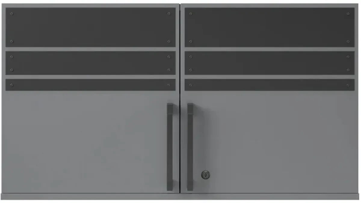 Shelby Garage Wall Cabinet in Graphite by DOREL HOME FURNISHINGS