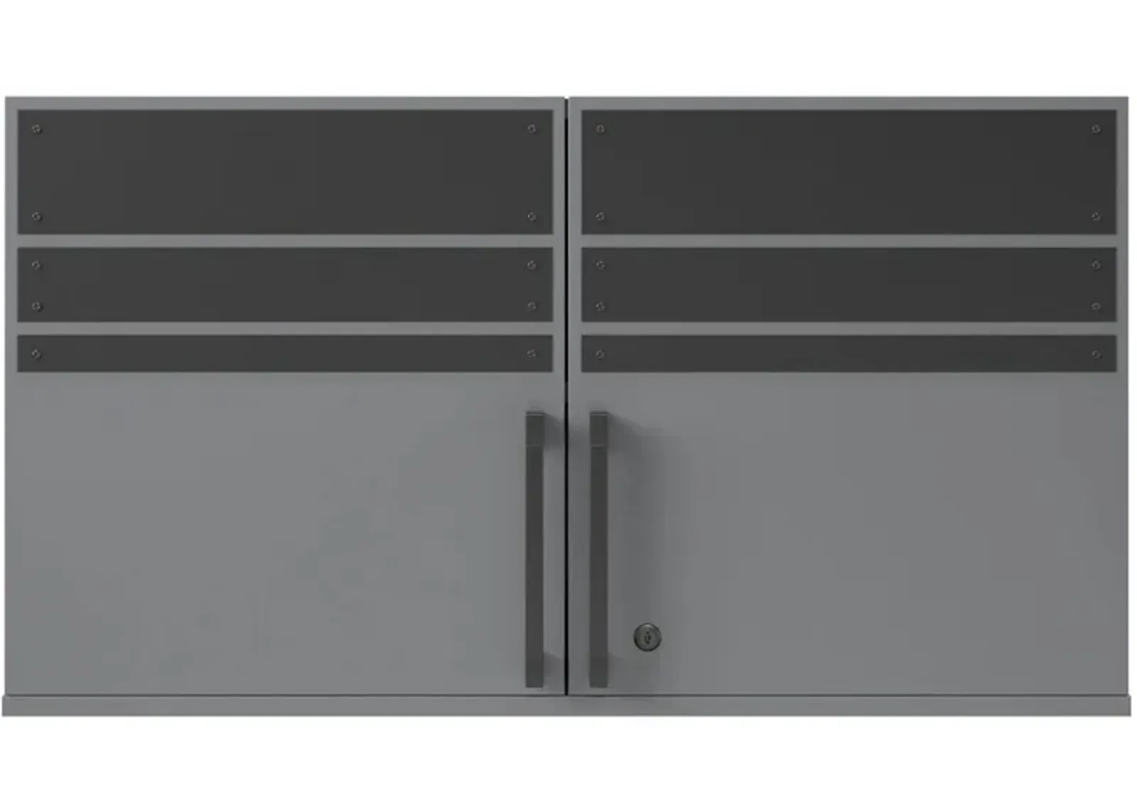 Shelby Garage Wall Cabinet in Graphite by DOREL HOME FURNISHINGS