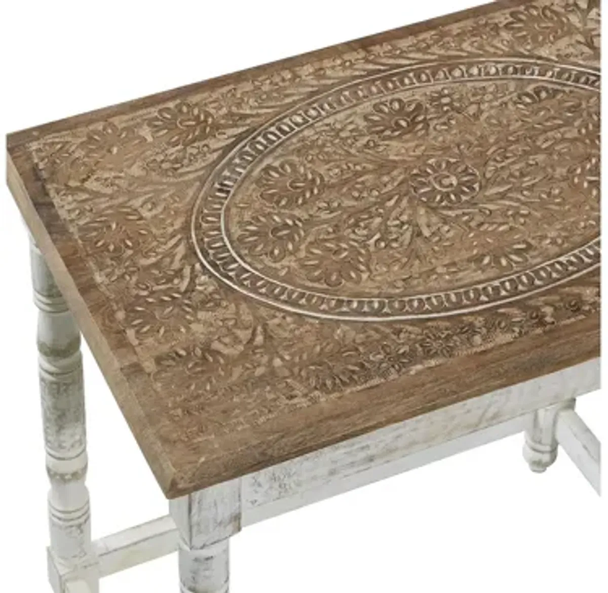 Ivy Collection Botanical Accent Table 2-pc.