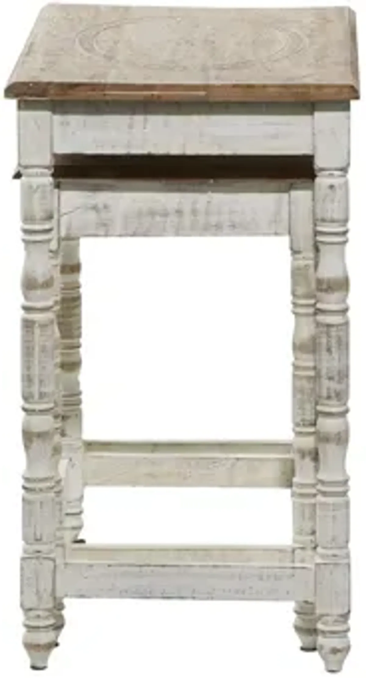 Ivy Collection Botanical Accent Table 2-pc.