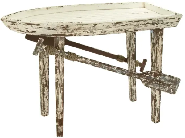 Ivy Collection Boat Accent Table