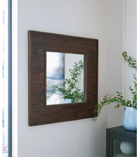 Hensington Accent Mirror in Brown by Ashley Furniture