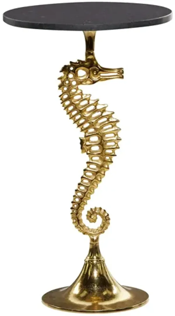 Ivy Collection Seahorse Accent Table