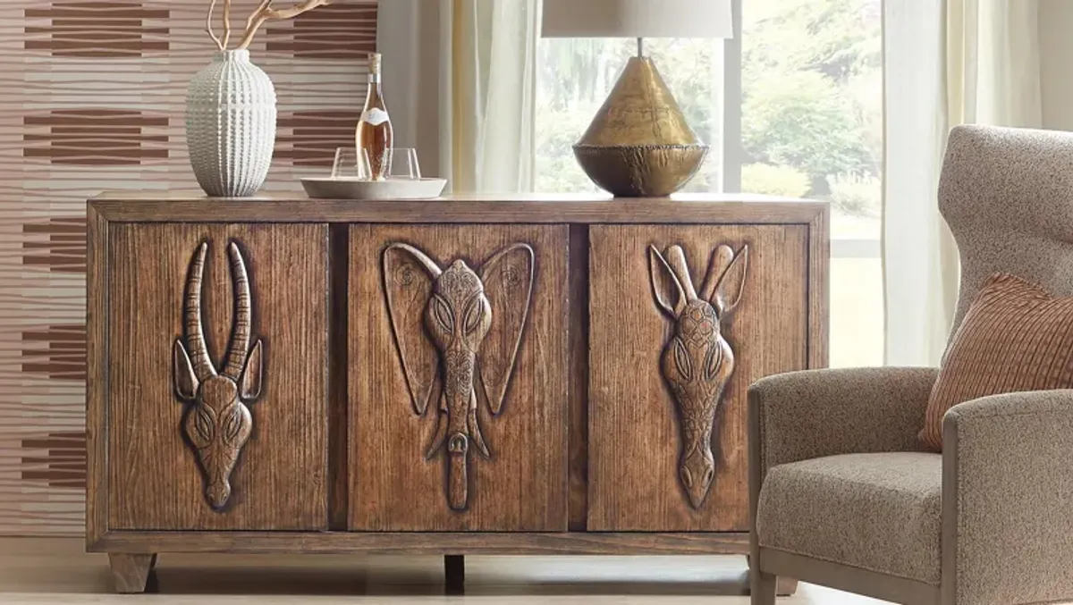 Commerce & Market Safari Credenza