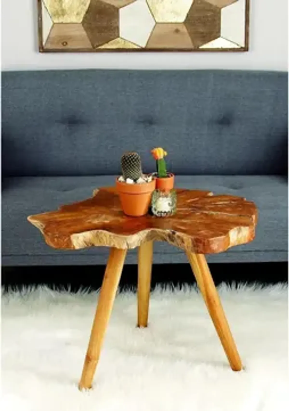 Ivy Collection Leaf Accent Table