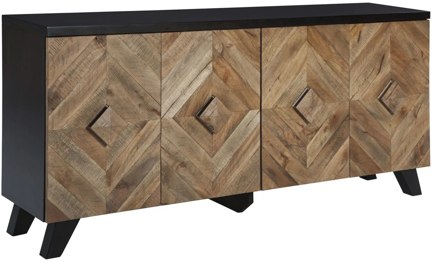 Robin Ridge Accent Cabinet in Two-tone Brown by Ashley Furniture
