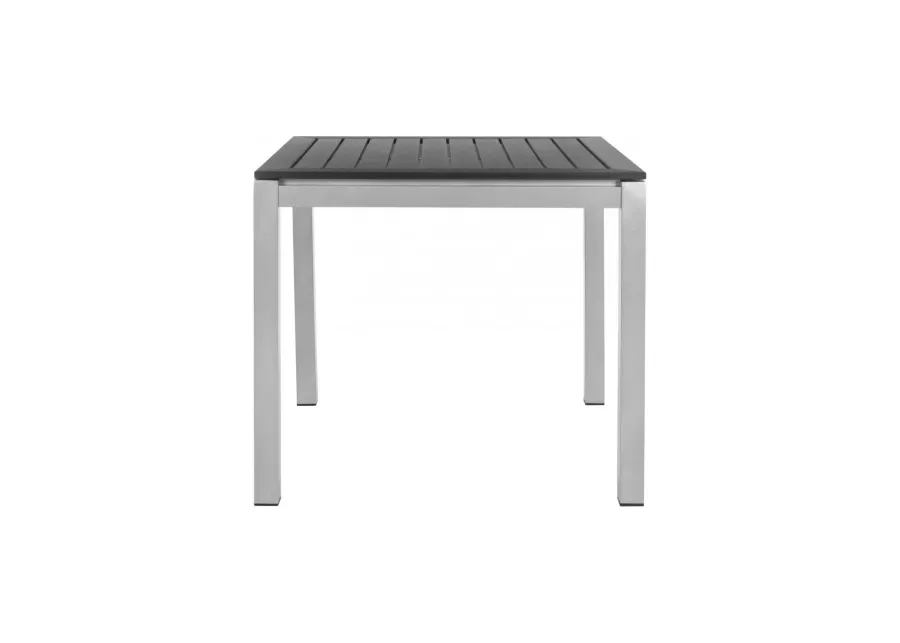 Onika Outdoor Accent Table in Black by Safavieh