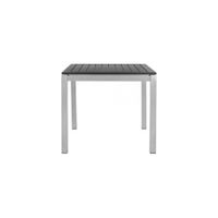 Onika Outdoor Accent Table in Black by Safavieh
