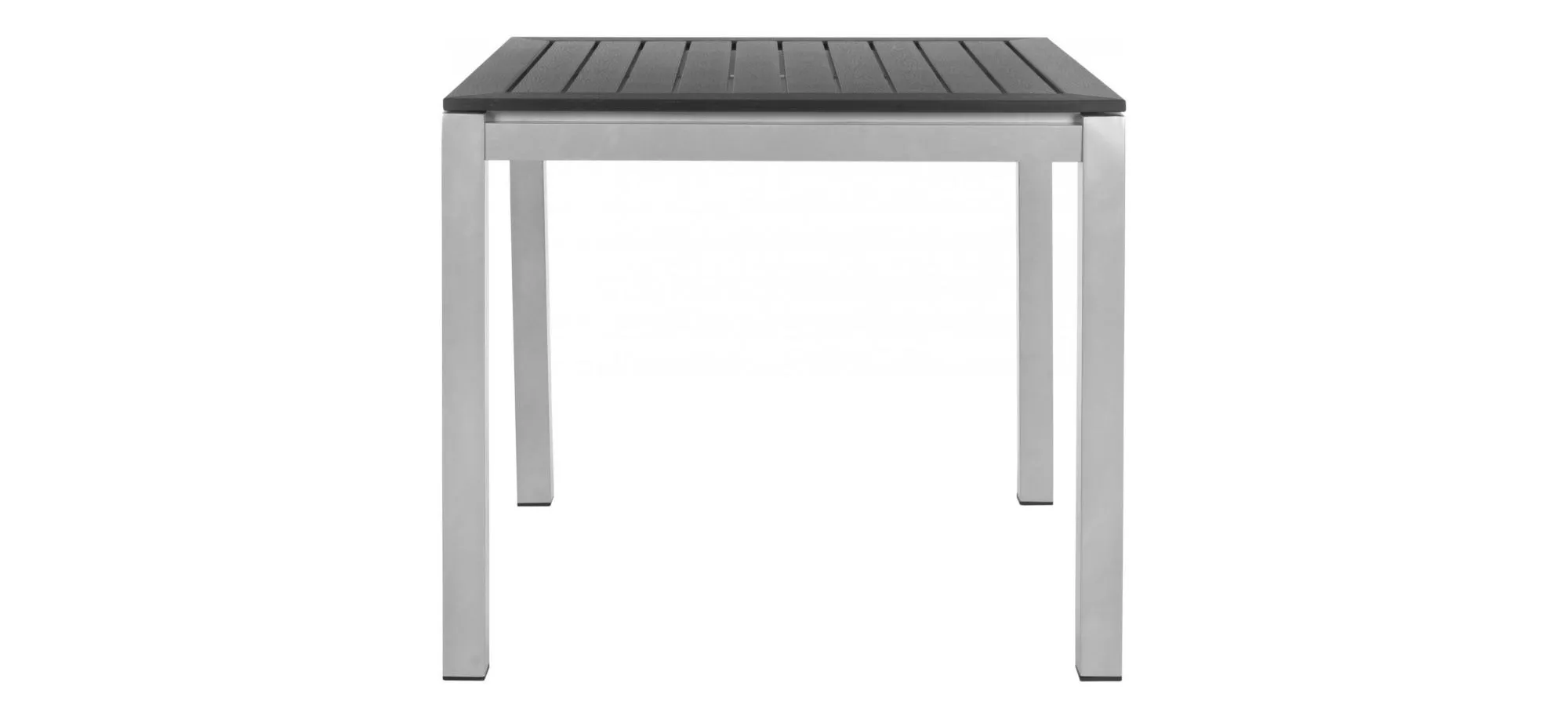 Onika Outdoor Accent Table in Black by Safavieh