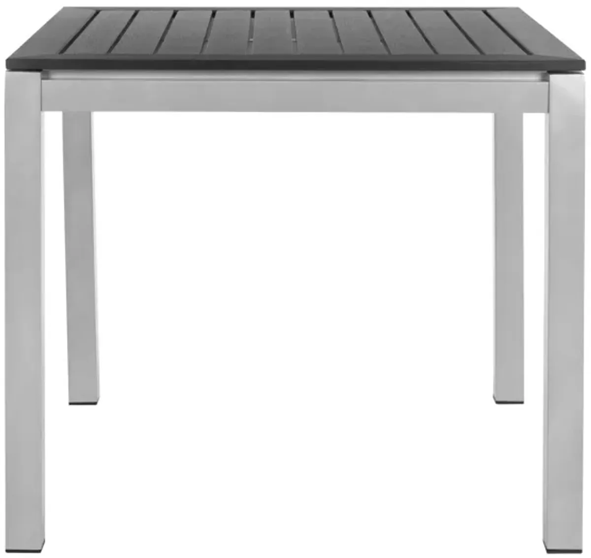 Onika Outdoor Accent Table in Black by Safavieh