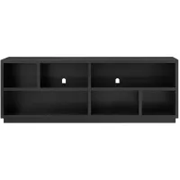Holland 70" TV Stand in Black Grain by Hudson & Canal