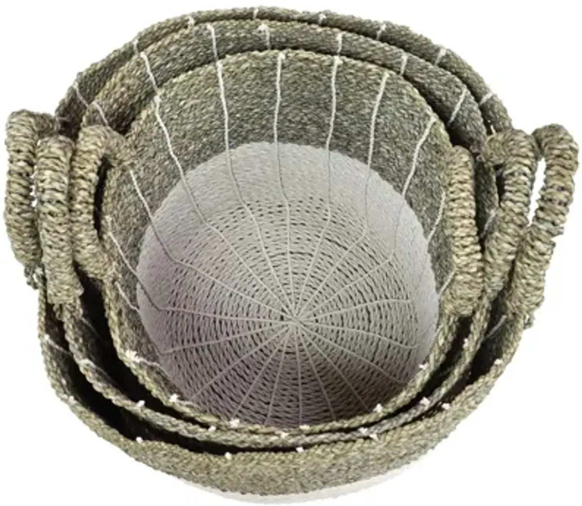 Ivy Collection Storage Baskets - Set of 3