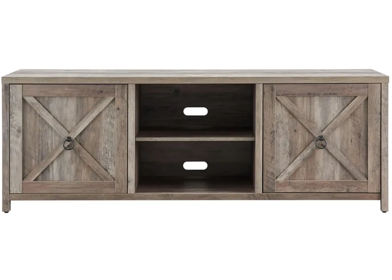 Taylor 68" TV Stand in Gray Oak by Hudson & Canal