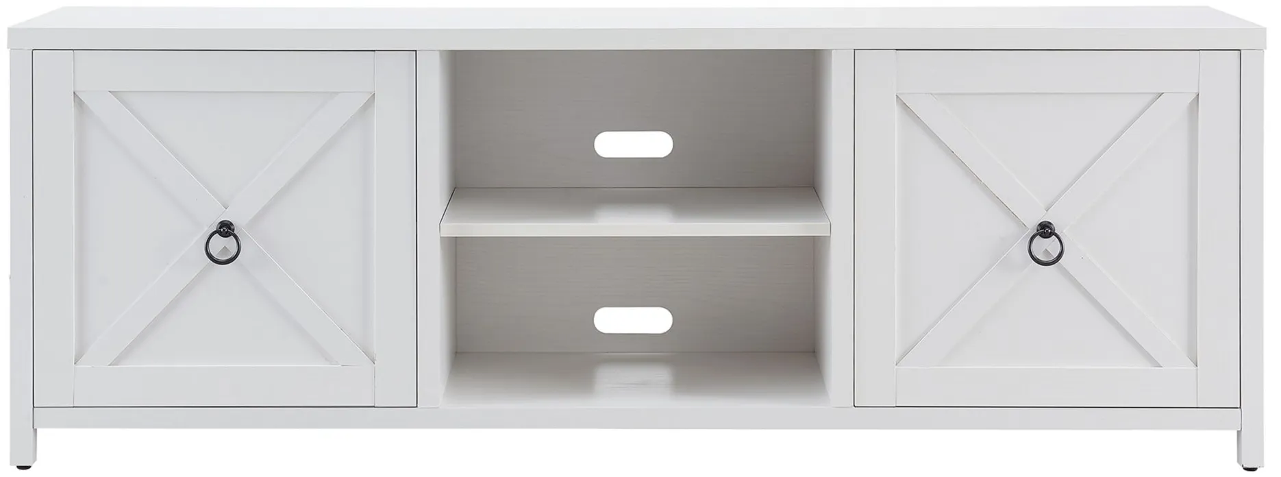 Taylor 68" TV Stand in White by Hudson & Canal