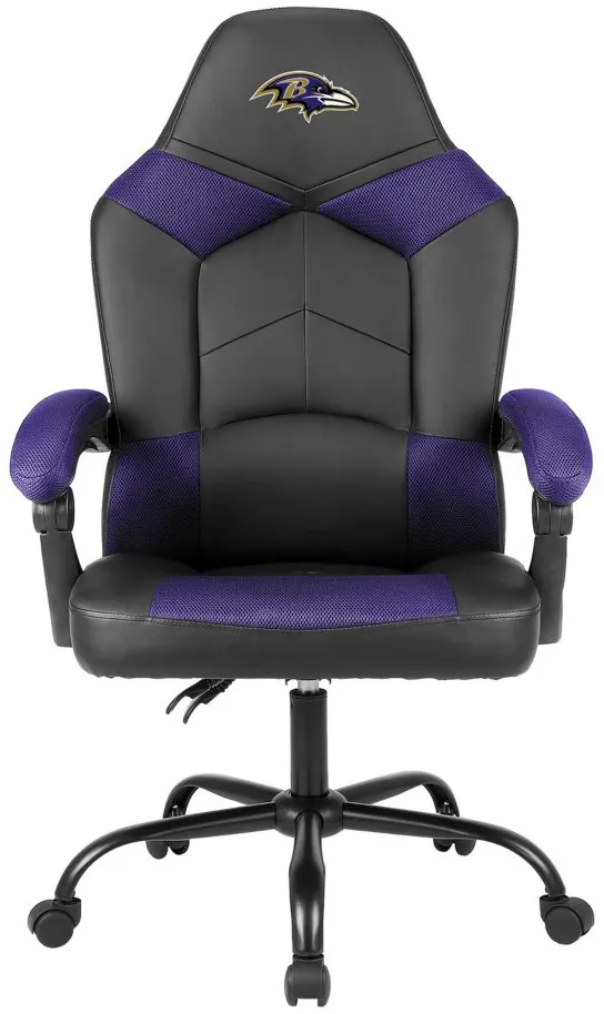 NFL Oversized Adjustable Office Chairs in Baltimore Ravens by Imperial International