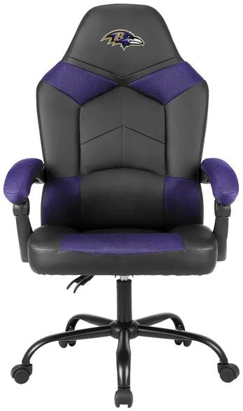 NFL Oversized Adjustable Office Chairs in Baltimore Ravens by Imperial International