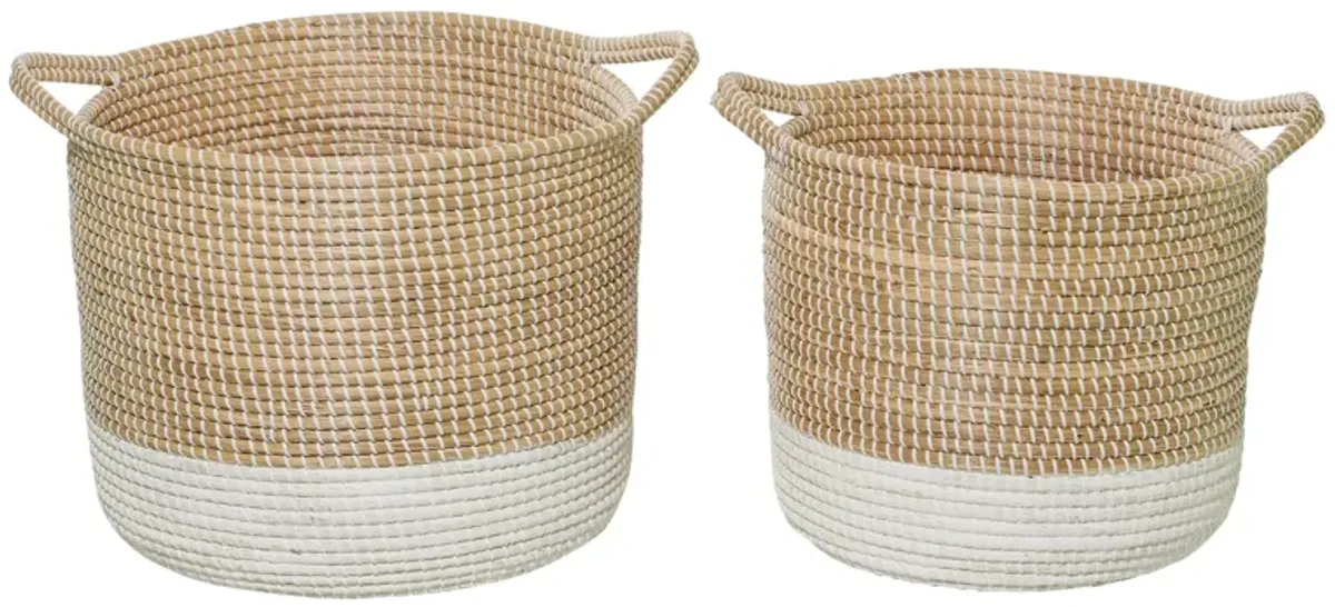 Ivy Collection Storage Baskets - Set of 2