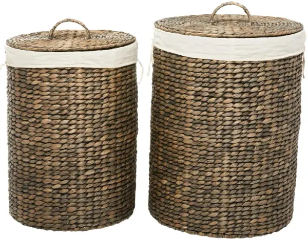Ivy Collection Depot Storage Baskets - Set of 2