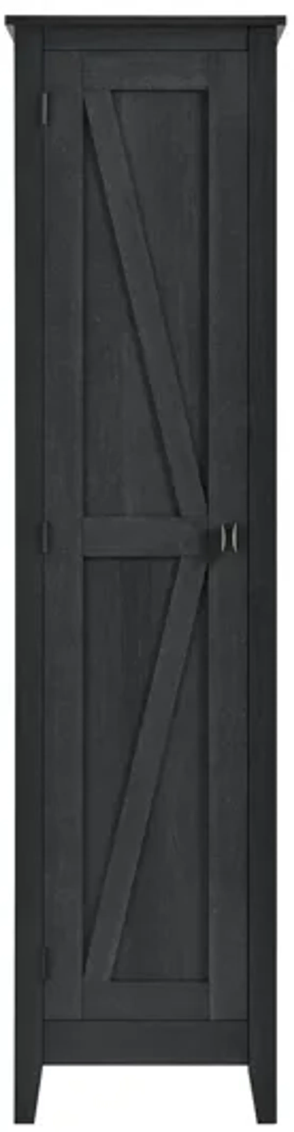 Farmington Storage Cabinet in Black Oak by DOREL HOME FURNISHINGS