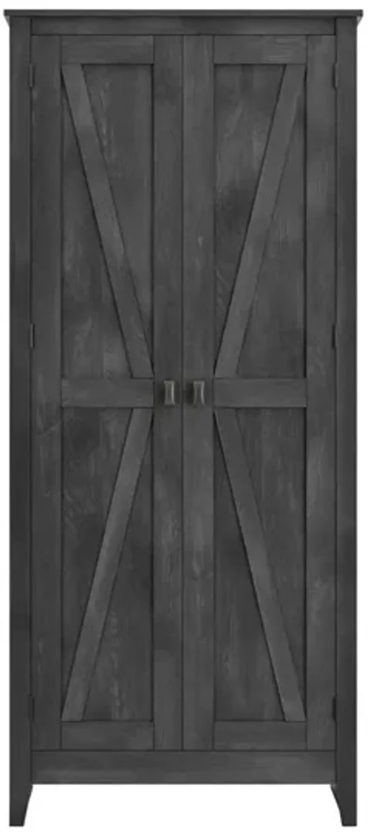 Farmington Utility Cabinet in Rustic Gray by DOREL HOME FURNISHINGS