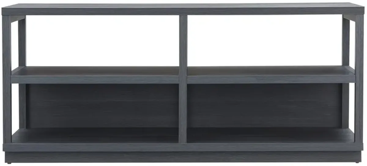 Nicole 55" TV Stand in Charcoal Gray by Hudson & Canal