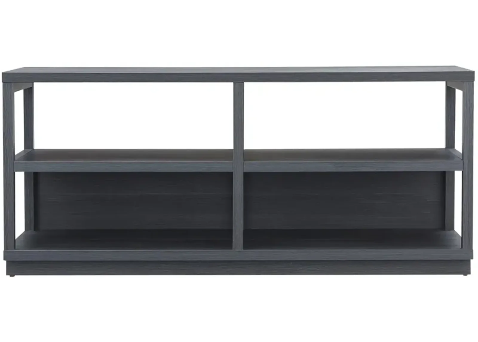 Nicole 55" TV Stand in Charcoal Gray by Hudson & Canal