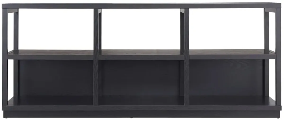 Nicole 68" TV Stand in Black by Hudson & Canal