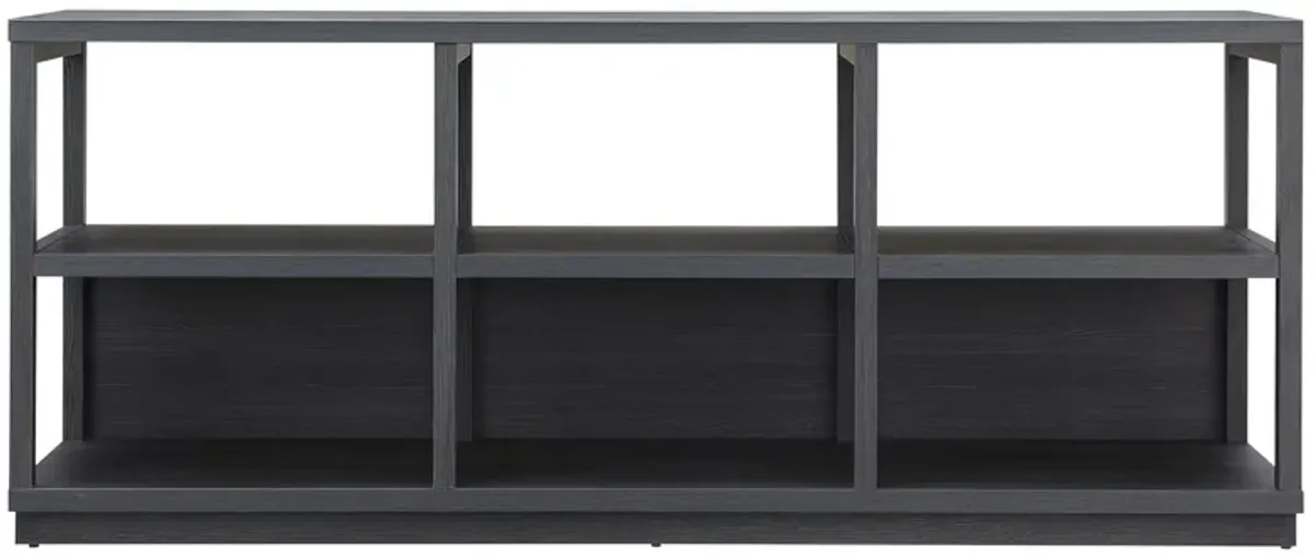 Nicole 68" TV Stand in Charcoal Gray by Hudson & Canal