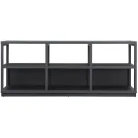 Nicole 68" TV Stand in Charcoal Gray by Hudson & Canal