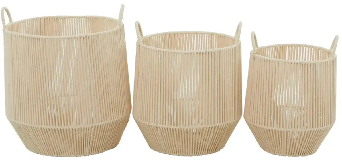 Ivy Collection Dooku Storage Baskets - Set of 3