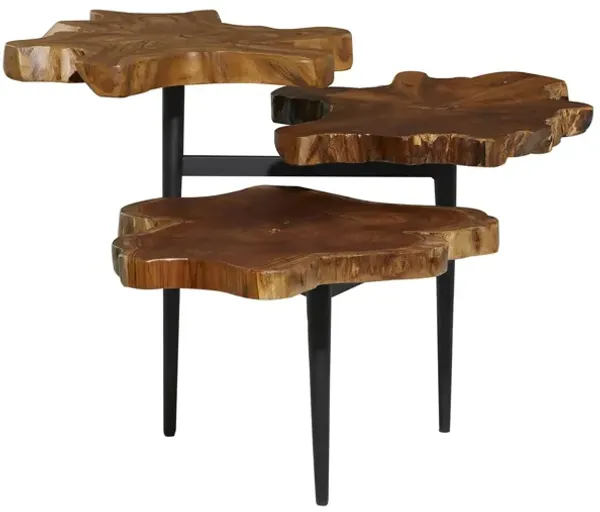 Ivy Collection Leaf Accent Table