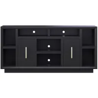 Sunset 67" Console in Seal Skin Black by Legends Furniture