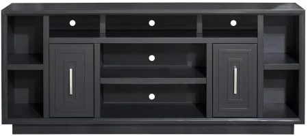 Sunset 83" Console in Seal Skin Black by Legends Furniture