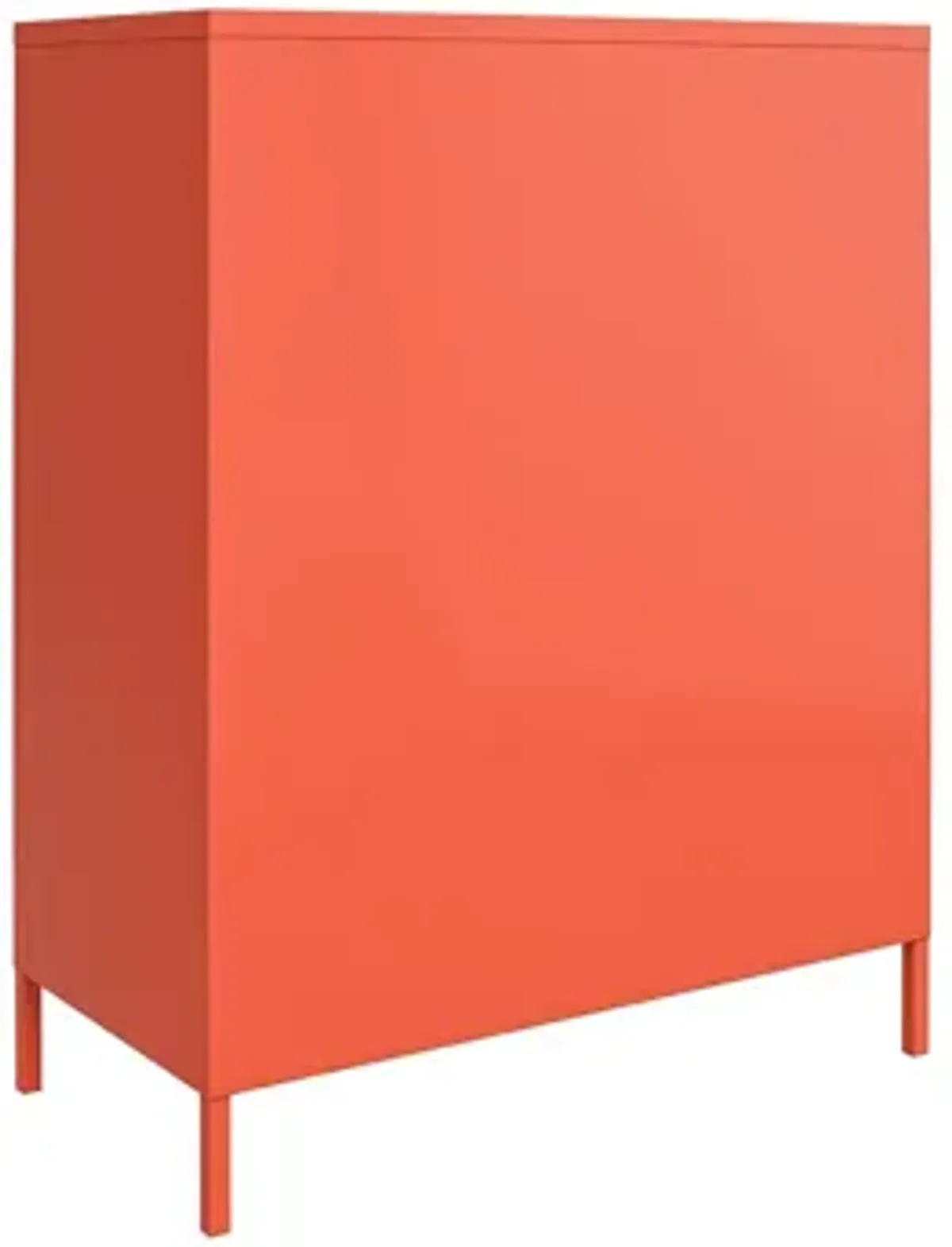 Novogratz Cache Two Door Metal Locker Storage Cabinet