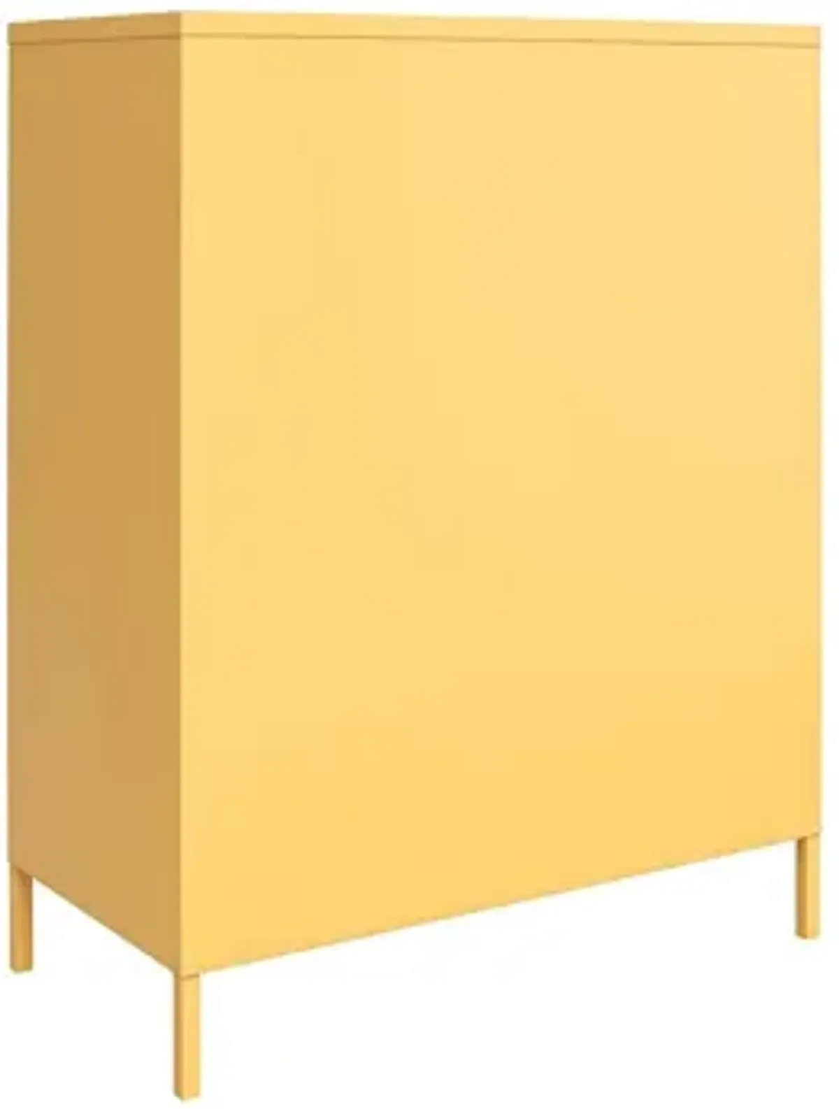 Novogratz Cache Two Door Metal Locker Storage Cabinet