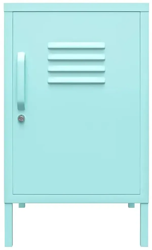 Novogratz Cache Metal Locker End Table