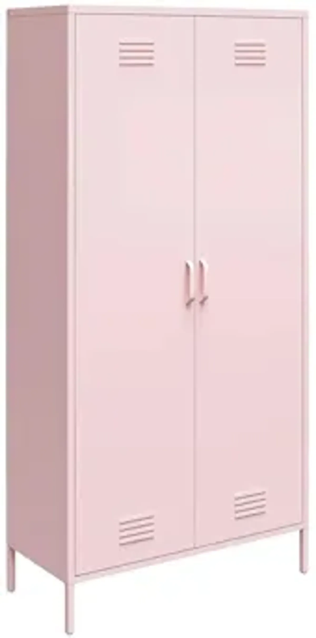 Novogratz Cache Tall Two Door Metal Locker Cabinet