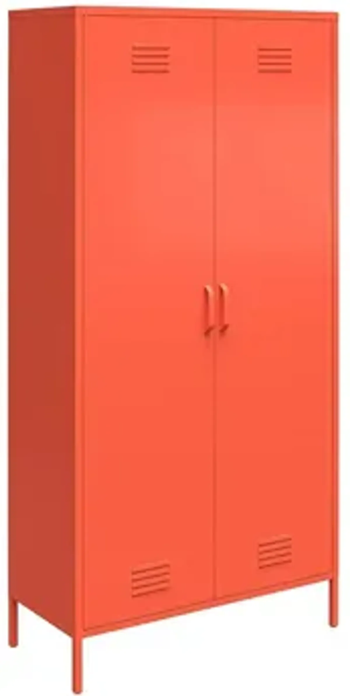 Novogratz Cache Tall Two Door Metal Locker Cabinet