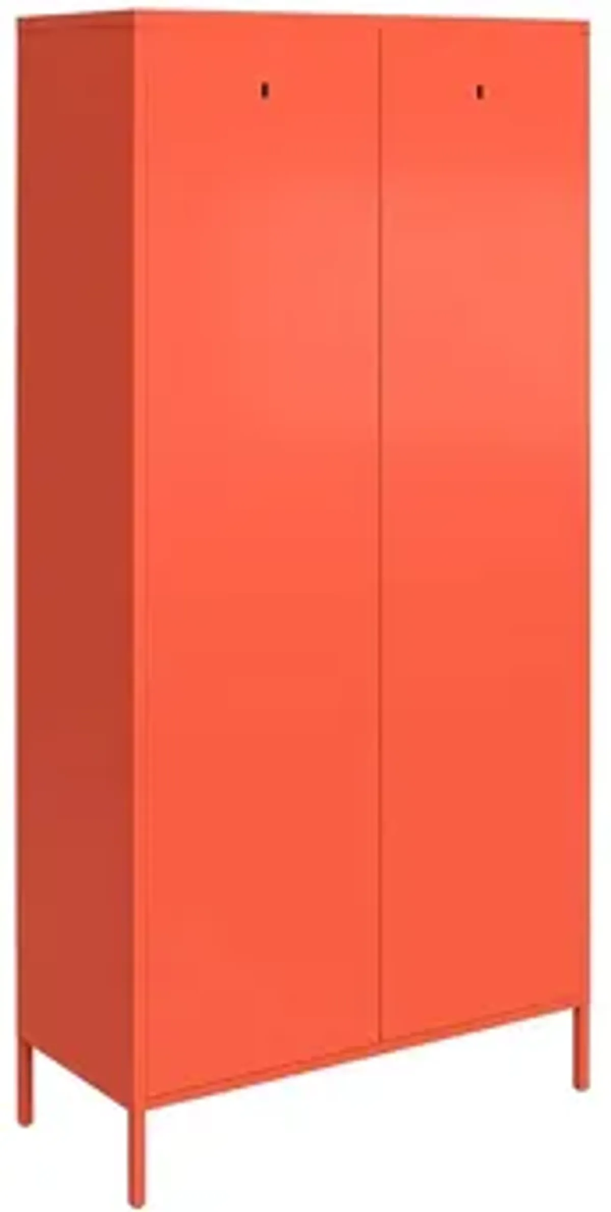 Novogratz Cache Tall Two Door Metal Locker Cabinet