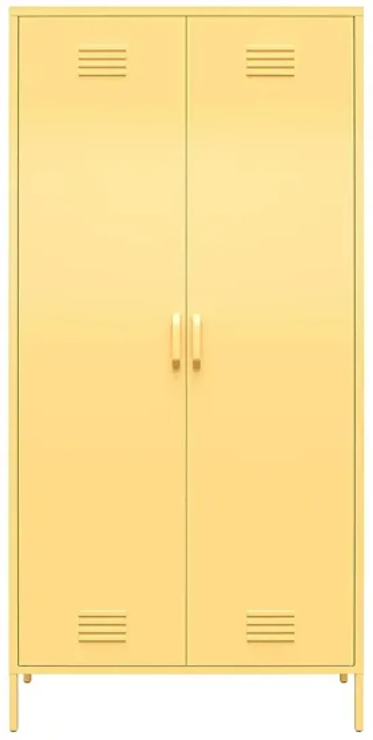 Novogratz Cache Tall Two Door Metal Locker Cabinet